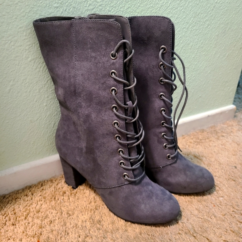 Grey Booties